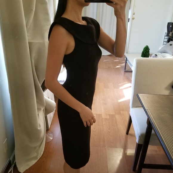 Banana Republic Italian Wool Sheath Shift Dress - Picture 3 of 7